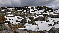 Difficult terrain west of Gråfjellet