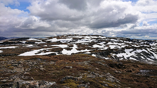 Looking back at Gråfjellet from Storafjellet