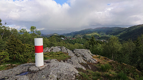 Nonhøyen with Flaktveit in the background