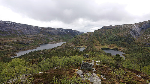 Looking back at Vatnastølen