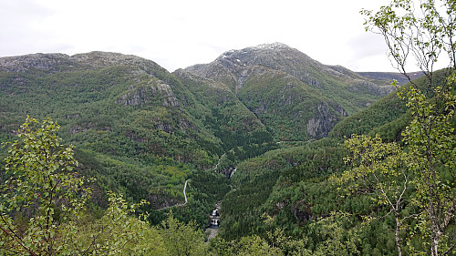 Dystingen from the descent