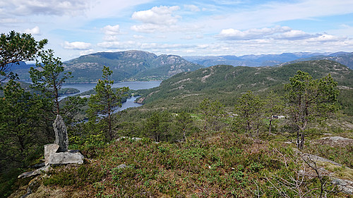 View from the cairn at Klubben