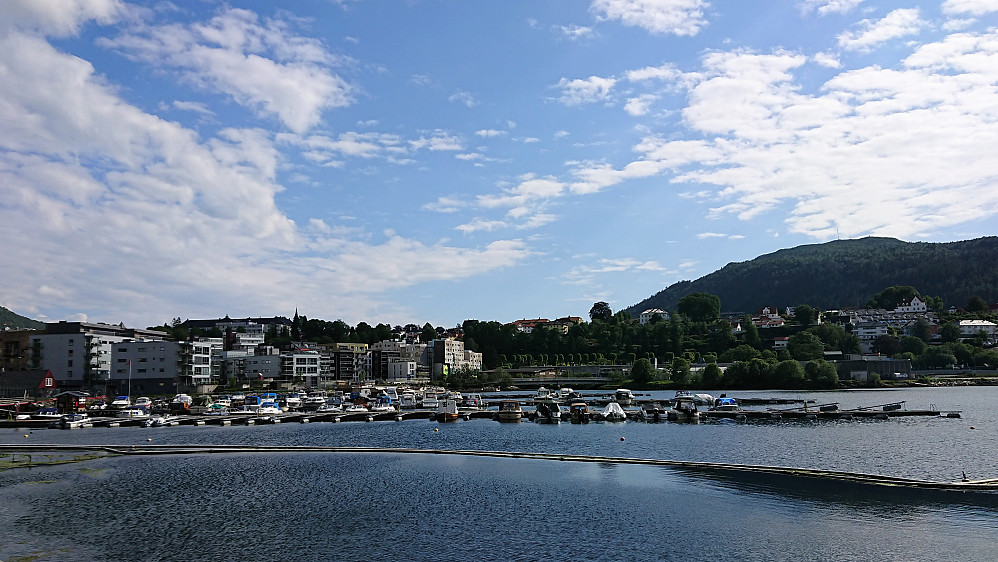 Store Lungegårdsvannet with Løvstakken in the background