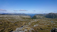North from Møyadalsnubben