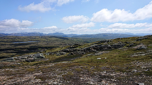 Towards Folgefonna from Gløvret