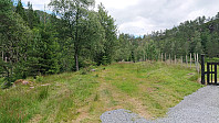 Start of tractor road at Nymark