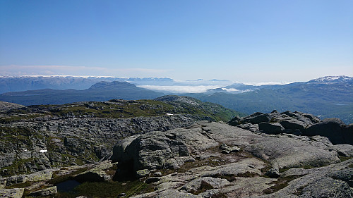 South from the summit