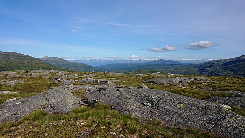 Towards Folgefonna from Huldabottsfjellet