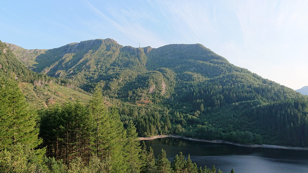 Ulriken from the opposite side of Svartediket