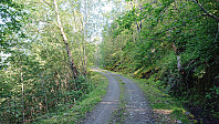 Gravel road up from Fimreite