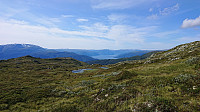 View southwest from the ascent
