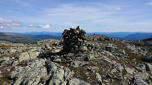 The summit of Kjeringafjell