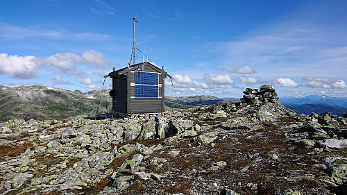 The location of the visitor register at Kjeringafjell