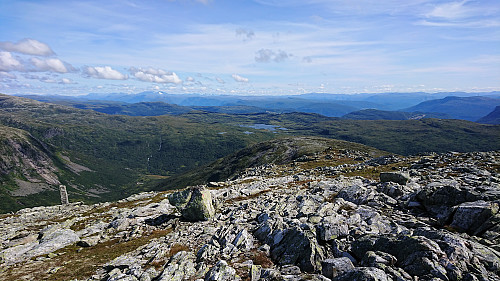 East from the visitor register at Kjeringafjell