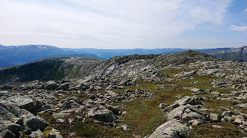 The start of the descent