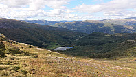 Rasdalsvatnet from Rasdalseggi