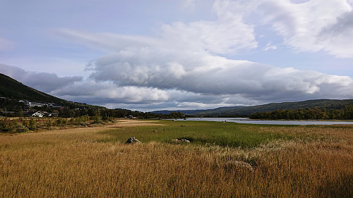 Veslefjorden from east of Geilo Beach