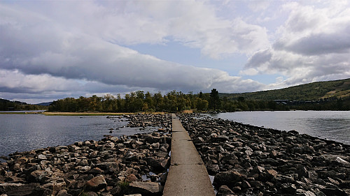 Crossing east to Storisøyne