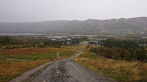 Approaching Vestlia Resort