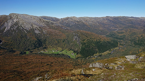 Øvstedalen from Hatlekinni