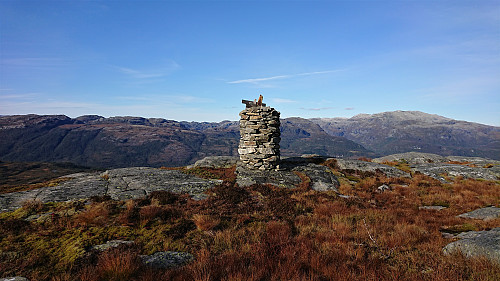 The cairn at Røafjellet
