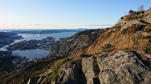 View from 8. mai-steien