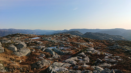 Summit area at Stussfjellet