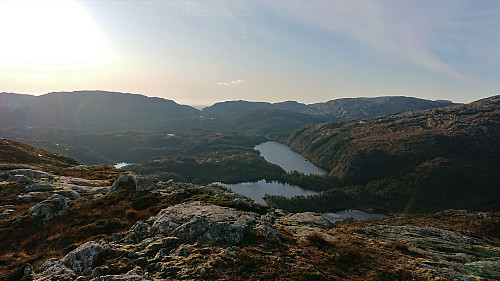 West from Stussfjellet