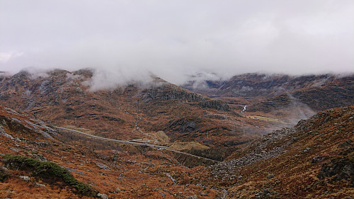 Descending towards Olsbotnen