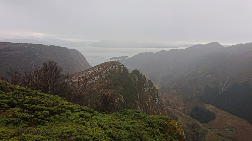 Stopelen from south of Bergsfjellet