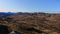 Kjerringafjellet from the ascent