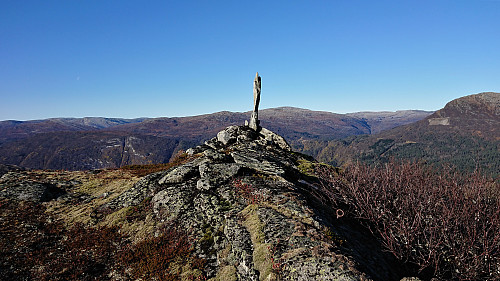 Taugafjellet trig marker