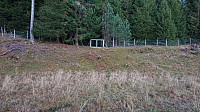 The summit is behind the gate