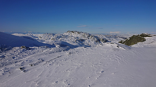 Approaching Geitafjellet