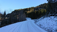 Road toward Grauaåsen