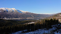 Lønavatnet from SW of Grauaåsen