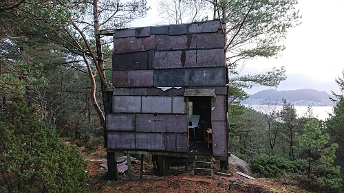 Two-story building southwest of Ørneberget NV