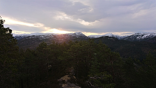 South from Sverrestuven