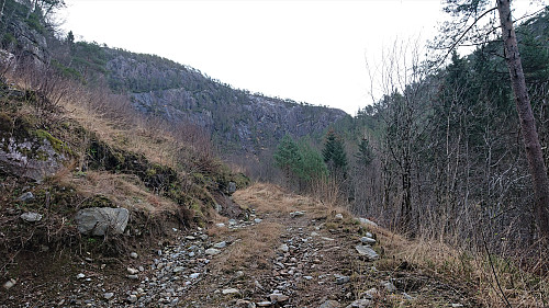 Start of the trail/road