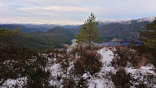 The summit of Middagshaugen