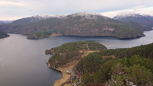 Kallandsklubben from the descent