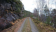 Gravel road to Dyviki