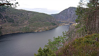 Looking back at Bolstadstraumen