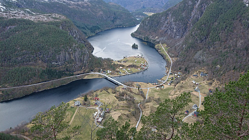 Straume from Husafjellet