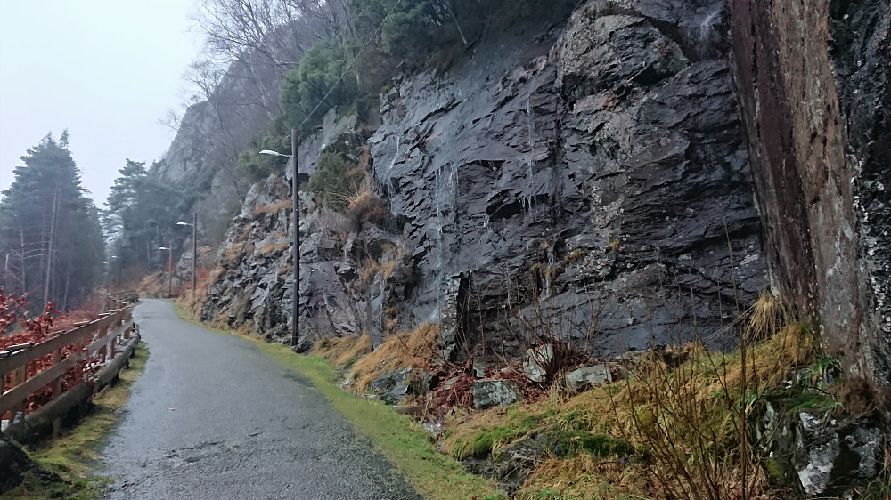 On the way up to Hellen festning