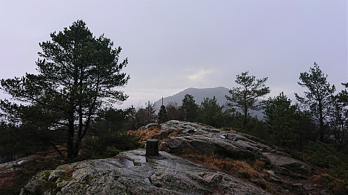 Gullsteinen with Løvstakken in the background