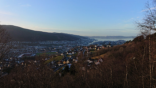 View northwest from the ascent to Perabu
