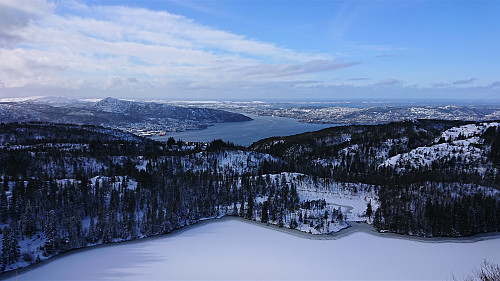 View west from Rundemansveien