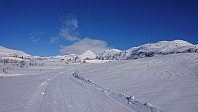 Fotasperrnuten in the distance
