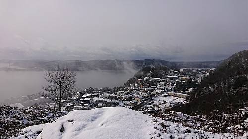 Towards Øyjorden from Rognåsen